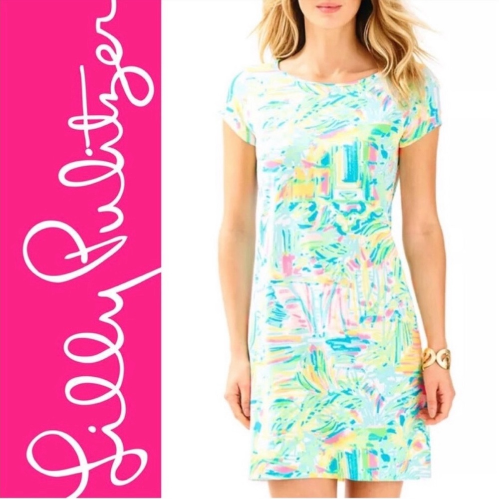Lilly Pulitzer Cotton Short Sleeve Marlowe Dress
